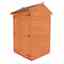 4ft X 4ft  Windowless Tongue And Groove Shed With Double Doors (12mm Tongue And Groove Floor And Apex Roof)