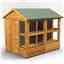  8ft x 6ft Premium Tongue and Groove Apex Potting Shed - Double Doors - 12 Windows - 12mm Tongue and Groove Floor and Roof