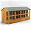 14ft x 6ft Premium Tongue and Groove Apex Potting Shed - Double Doors - 18 Windows - 12mm Tongue and Groove Floor and Roof