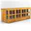 16ft x 6ft Premium Tongue and Groove Pent Potting Shed - Double Doors - 20 Windows - 12mm Tongue and Groove Floor and Roof