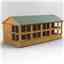 18ft x 8ft Premium Tongue and Groove Apex Potting Shed - Single Door - 22 Windows - 12mm Tongue and Groove Floor and Roof