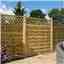 6 X 5 Pressure Treated Lattice Infill Flat Screen Panel - Minimum Order Of 3 Panels