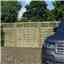 6 X 4 Pressure Treated Open Bar Detailing Screen Panel - Minimum Order Of 3 Panels