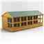 20ft x 8ft Premium Tongue and Groove Apex Potting Shed - Double Door - 28 Windows - 12mm Tongue and Groove Floor and Roof	