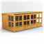 16ft x 8ft Premium Tongue And Groove Pent Potting Shed - Single Door - 24 Windows - 12mm Tongue And Groove Floor And Roof