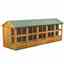 20ft x 6ft Premium Tongue and Groove Apex Potting Shed - Single Door - 24 Windows - 12mm Tongue and Groove Floor and Roof