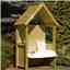 4ft X 2ft Stowe Pressure Treated Wooden Seat Arbour