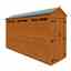 12ft x 4ft Tongue and Groove Double Door Security Shed (12mm Tongue and Groove Floor and Apex Roof)