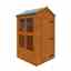 4ft x 4ft Tongue and Groove Sunroom (12mm Tongue and Groove Floor and Apex Roof)