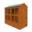 8ft x 4ft Tongue and Groove Sunroom (12mm Tongue and Groove Floor and Apex Roof)