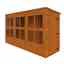 12ft x 4ft Tongue and Groove Sunroom (12mm Tongue and Groove Floor and Pent Roof)