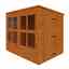8ft x 6ft Tongue and Groove Sunroom (12mm Tongue and Groove Floor and Pent Roof)