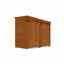 Double Bin Store (12mm Tongue And Groove Floor And Pent Roof)