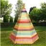 7ft X 6ft (2.11m X 1.77m) - Stowe Wigwam Playhouse - 12mm Tongue & Groove - 2 Windows - Single Door