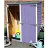 2ft X 4ft  (0.64m X 1.22m) - Tongue & Groove - Pent Garden Store - Windowless - Double Doors - 11mm Solid Osb (core)