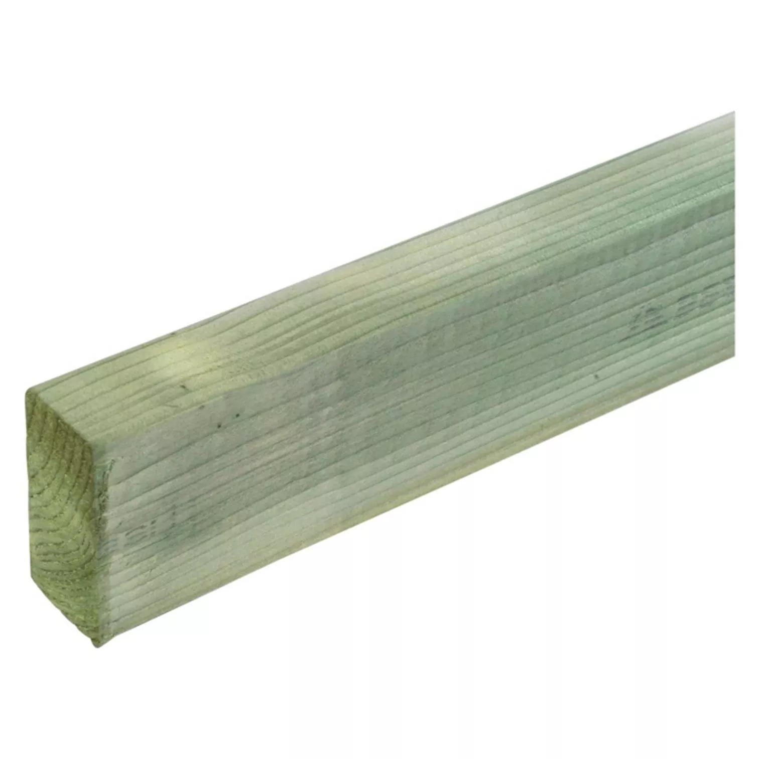 Pack of 5 - Kiln Dried C24 Sawn Treated Green Easi Edge - 100mm (H) x 47mm (T)x 3000mm (L) (Finished size: 95mm x 45mm)