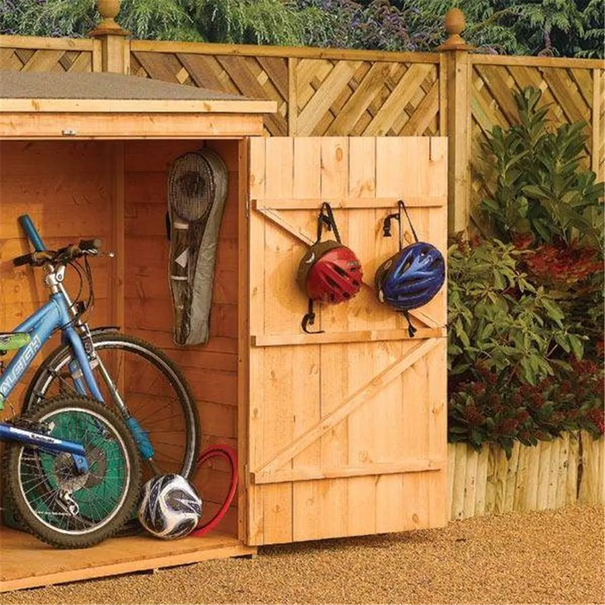6 x 3 Deluxe T&G Wallstore / Bike Shed (1.83m x 0.83m) product image