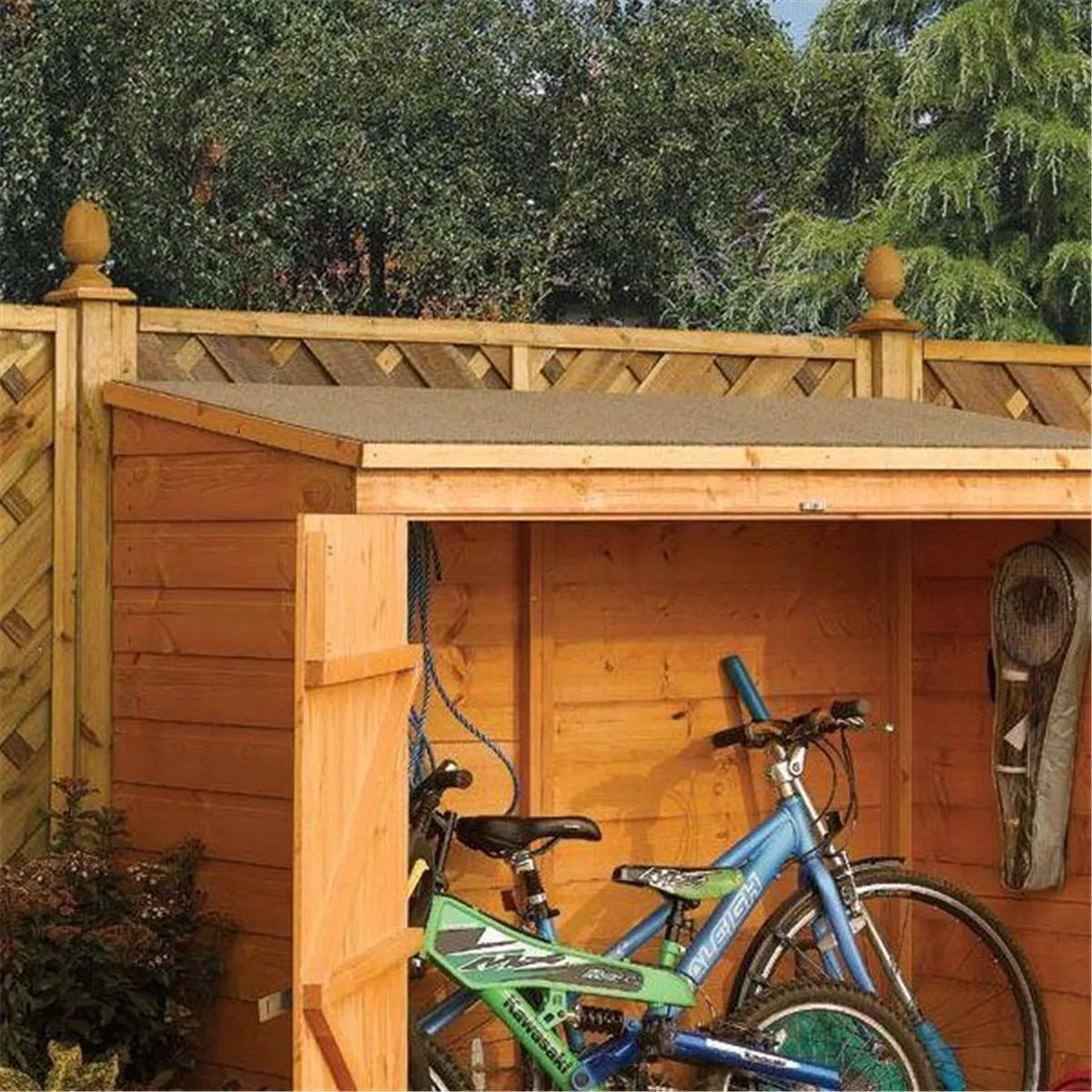 6 x 3 Deluxe T&G Wallstore / Bike Shed (1.83m x 0.83m) product image