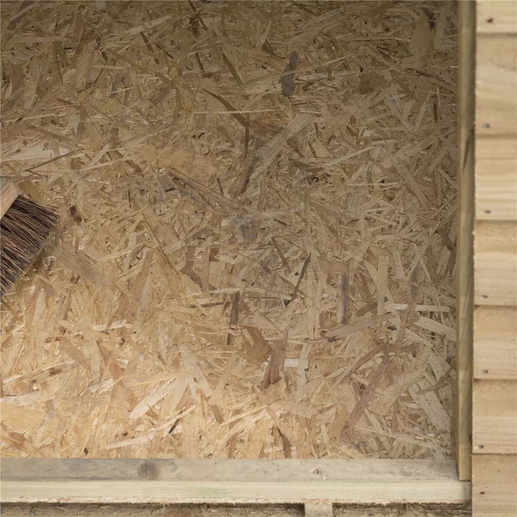 6 x 4 Pressure Treated Overlap Shed, Single Door and 1 Window product image