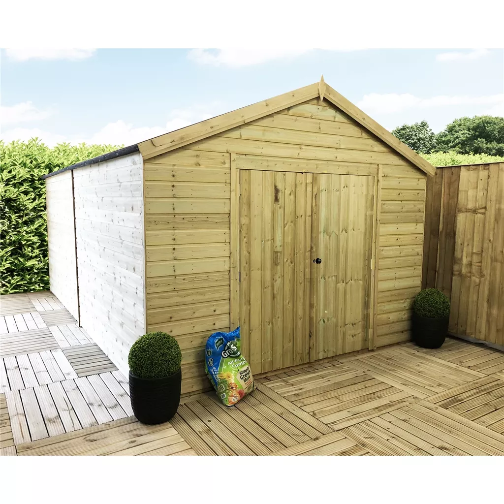 10 x 8 Windowless Premier Pressure Treated Apex Workshop product image