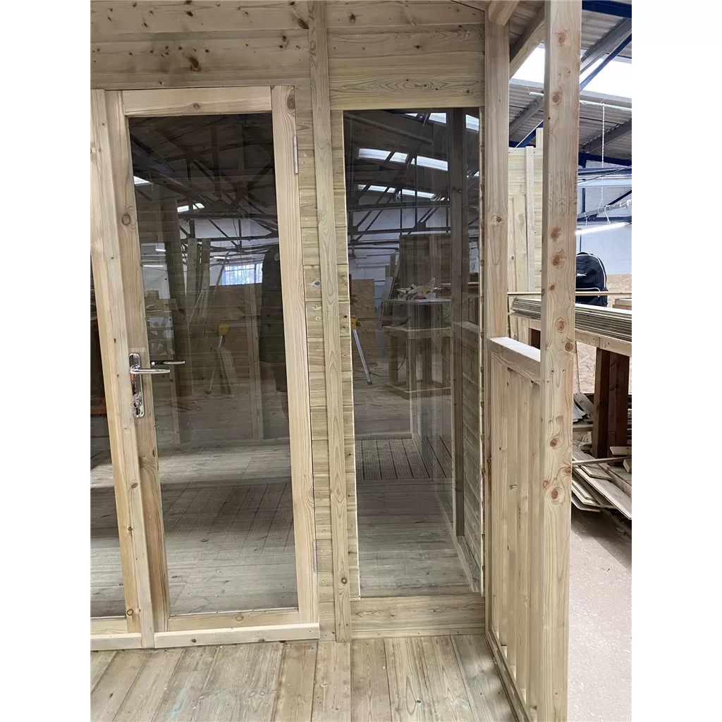 9 x 8 Pressure Treated Apex Summerhouse with Verandah product image